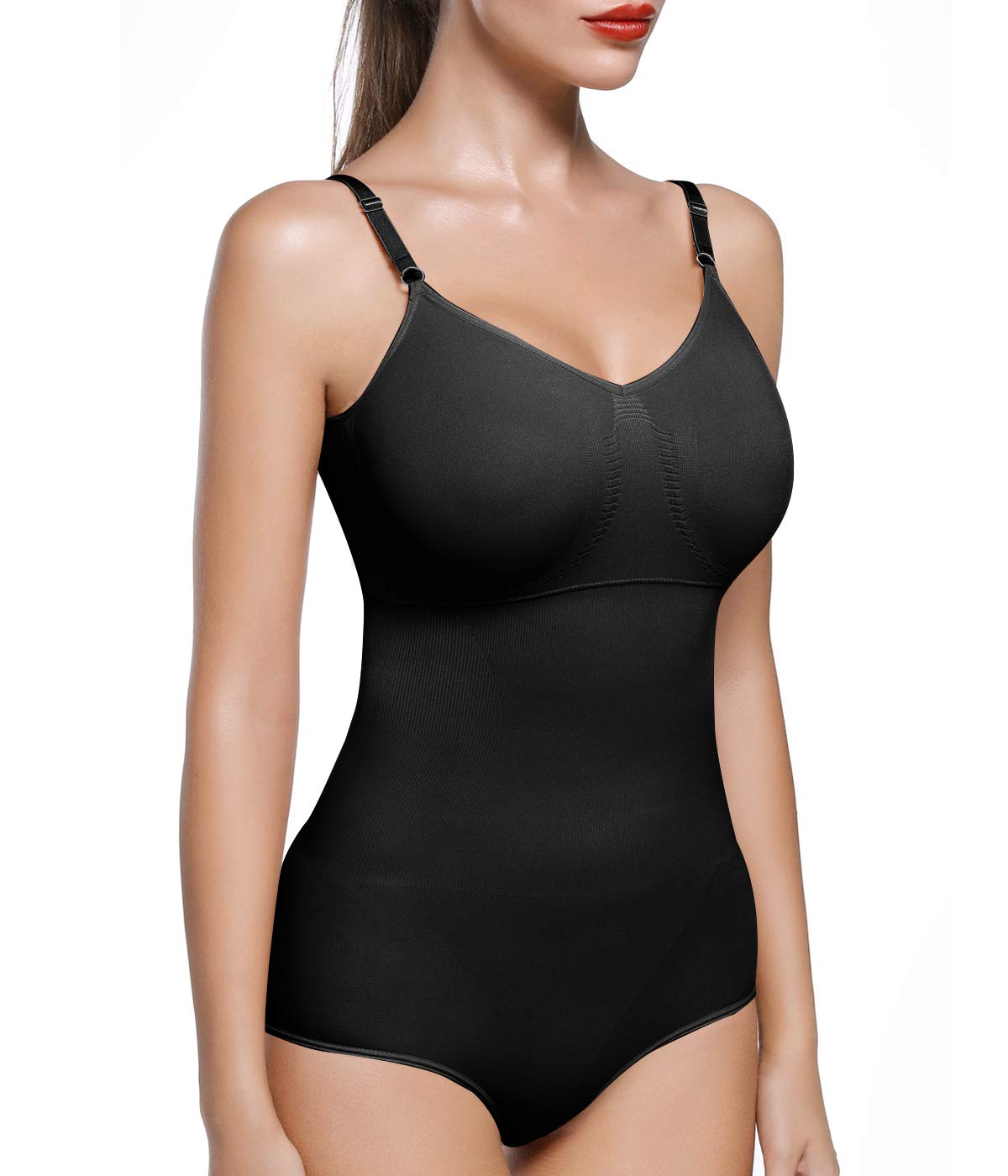 CurveLuxe Seamless Sculpt Bodysuit